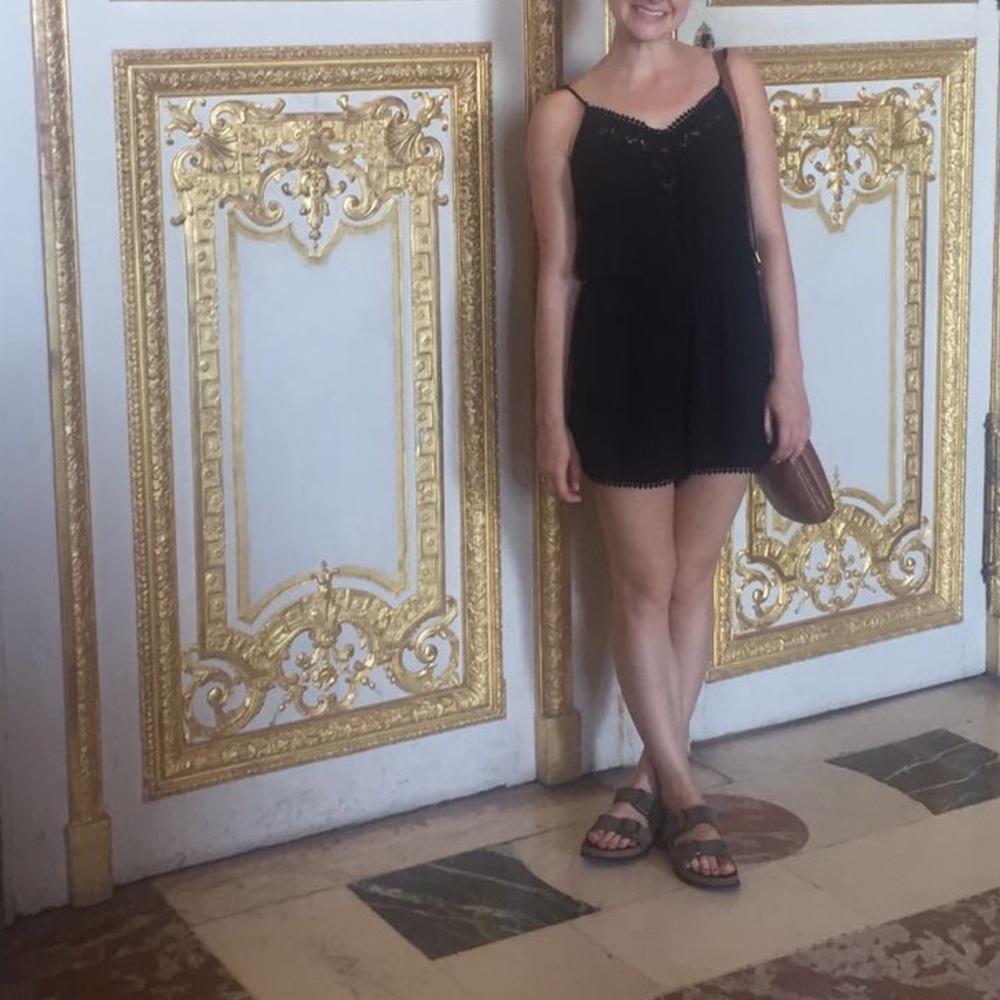 Nordstrom black romper
